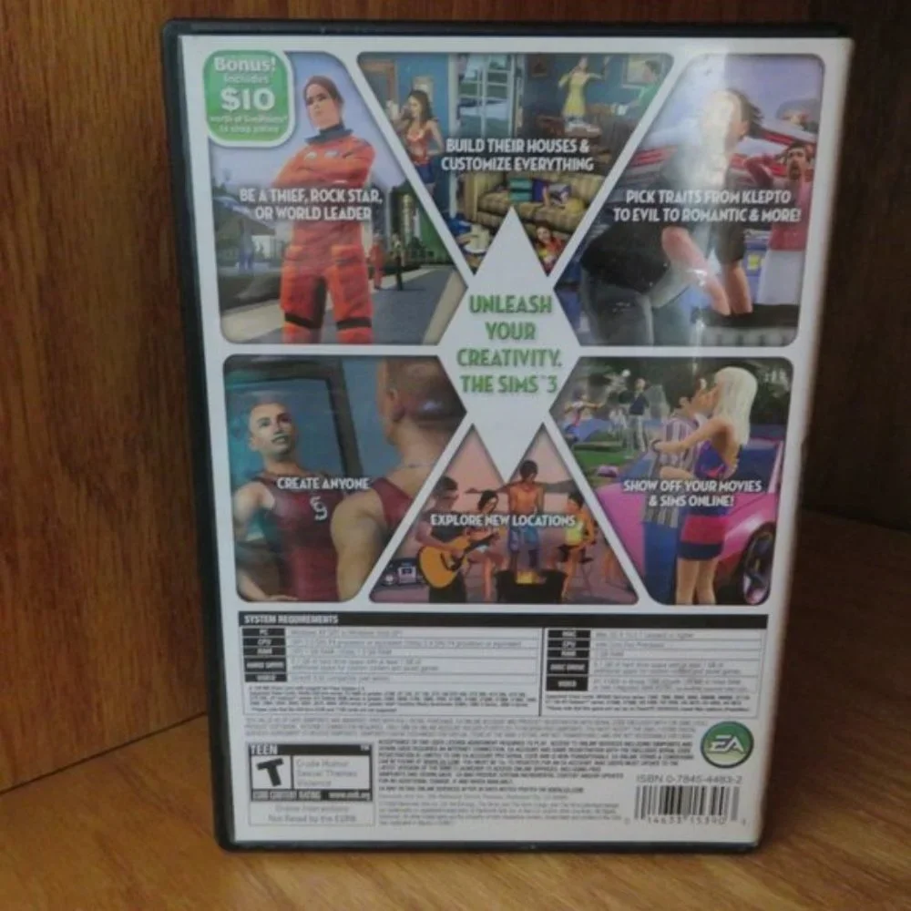 The Sims 3 Lot of Four Games